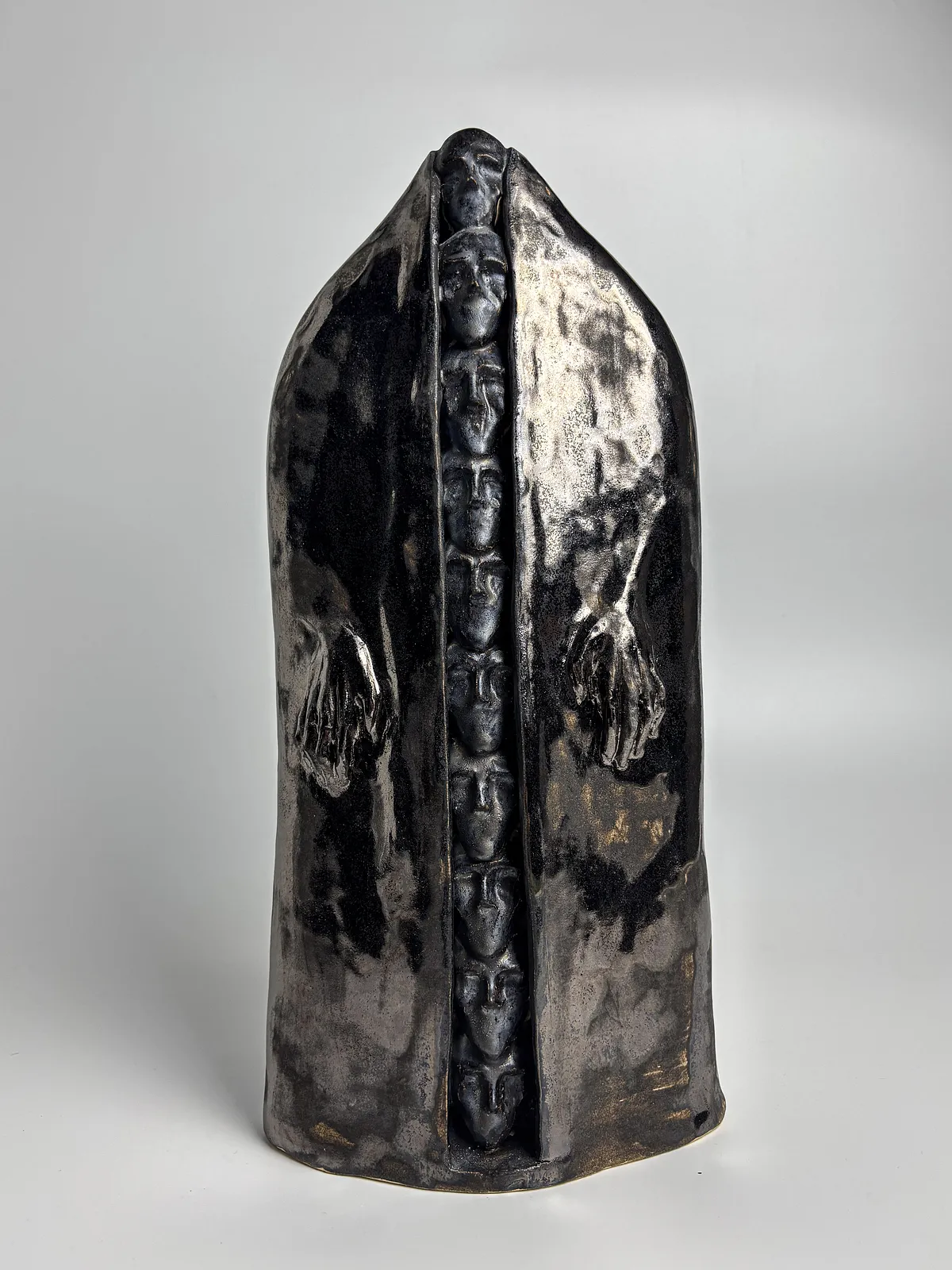 Image of Religion by VITALIY KRASUTSKIY, made of Chamotte clay, glazes, Sculpture medium, from Lviv, part of the Series 1 series, priced at €1000 Photo 4 of 9.