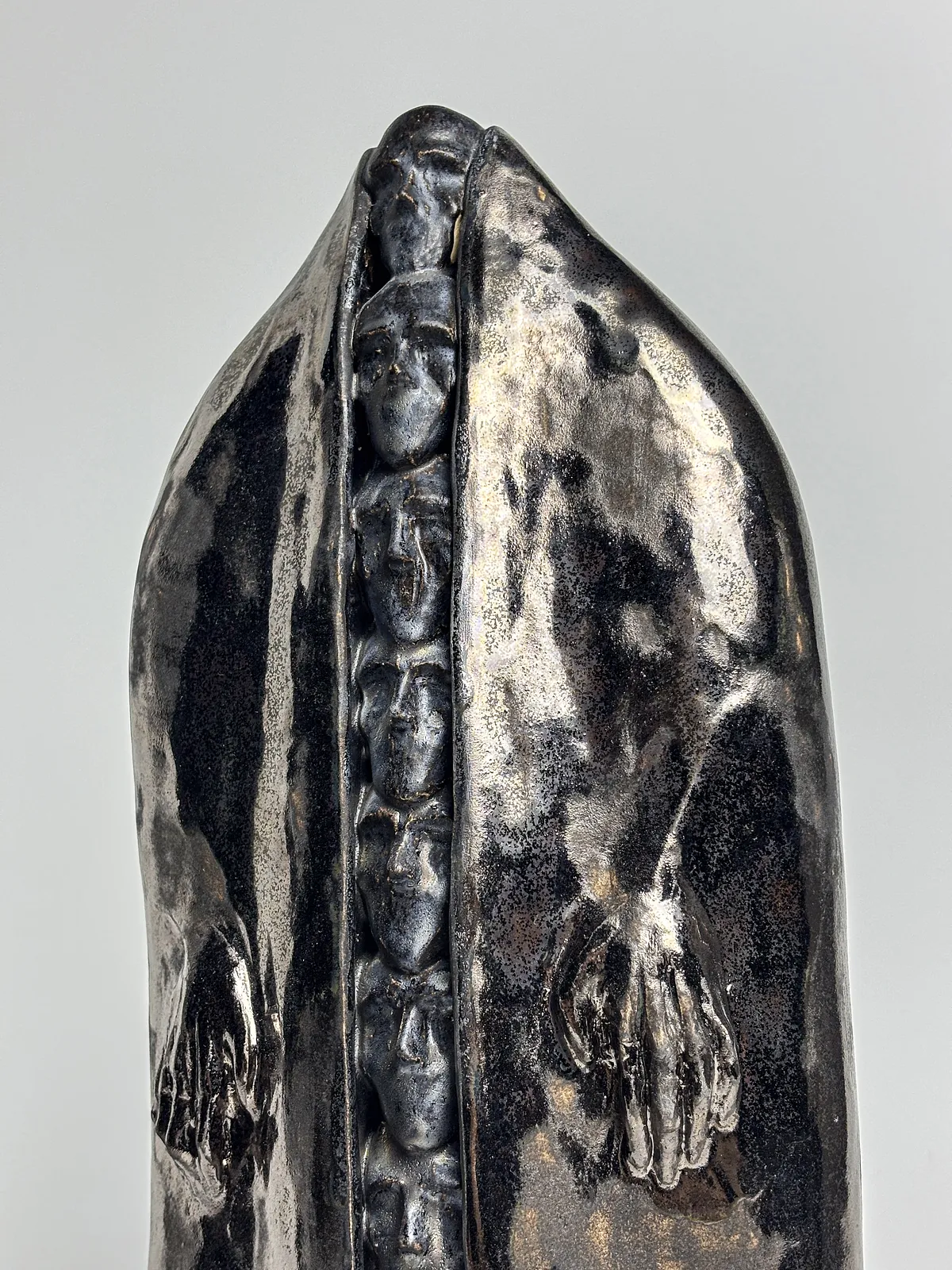 Image of Religion by VITALIY KRASUTSKIY, made of Chamotte clay, glazes, Sculpture medium, from Lviv, part of the Series 1 series, priced at €1000 Photo 7 of 9.