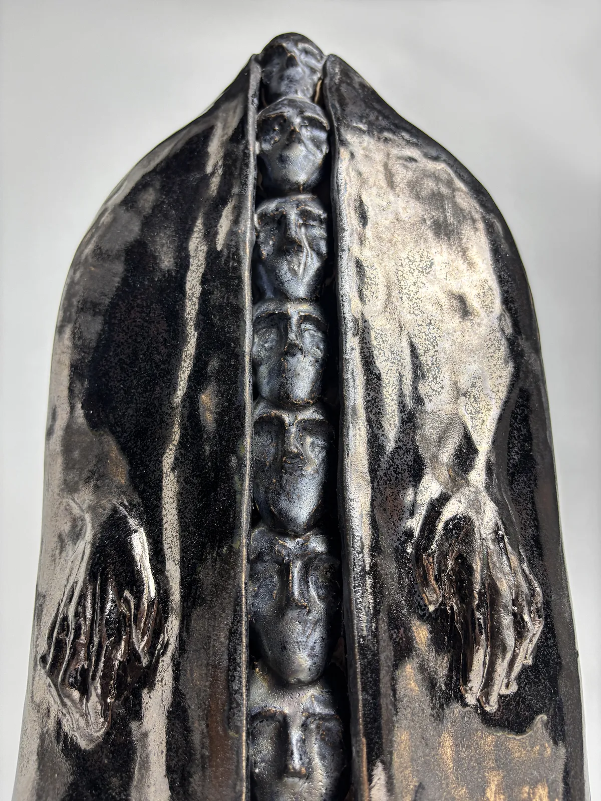 Image of Religion by VITALIY KRASUTSKIY, made of Chamotte clay, glazes, Sculpture medium, from Lviv, part of the Series 1 series, priced at €1000 Photo 8 of 9.
