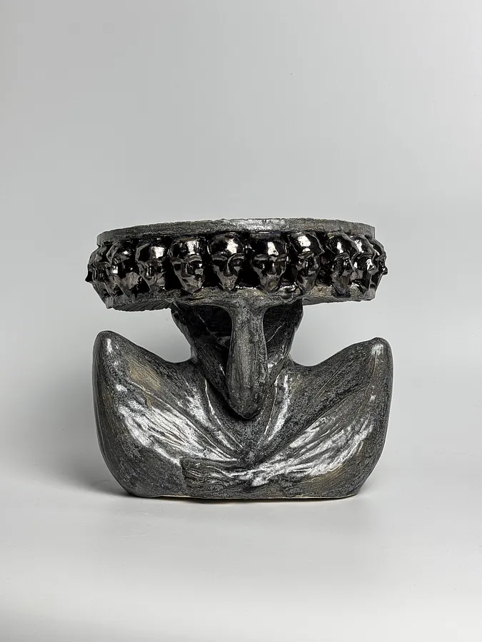 Image of Мовчання by VITALIY KRASUTSKIY, size: 30х30х23, Sculpture medium, part of the Series 1 series, priced at €1400