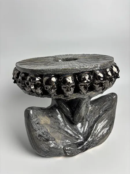 Image of Мовчання by VITALIY KRASUTSKIY, size: 30х30х23, Sculpture medium, part of the Series 1 series, priced at €1400 Photo 2 of 10.