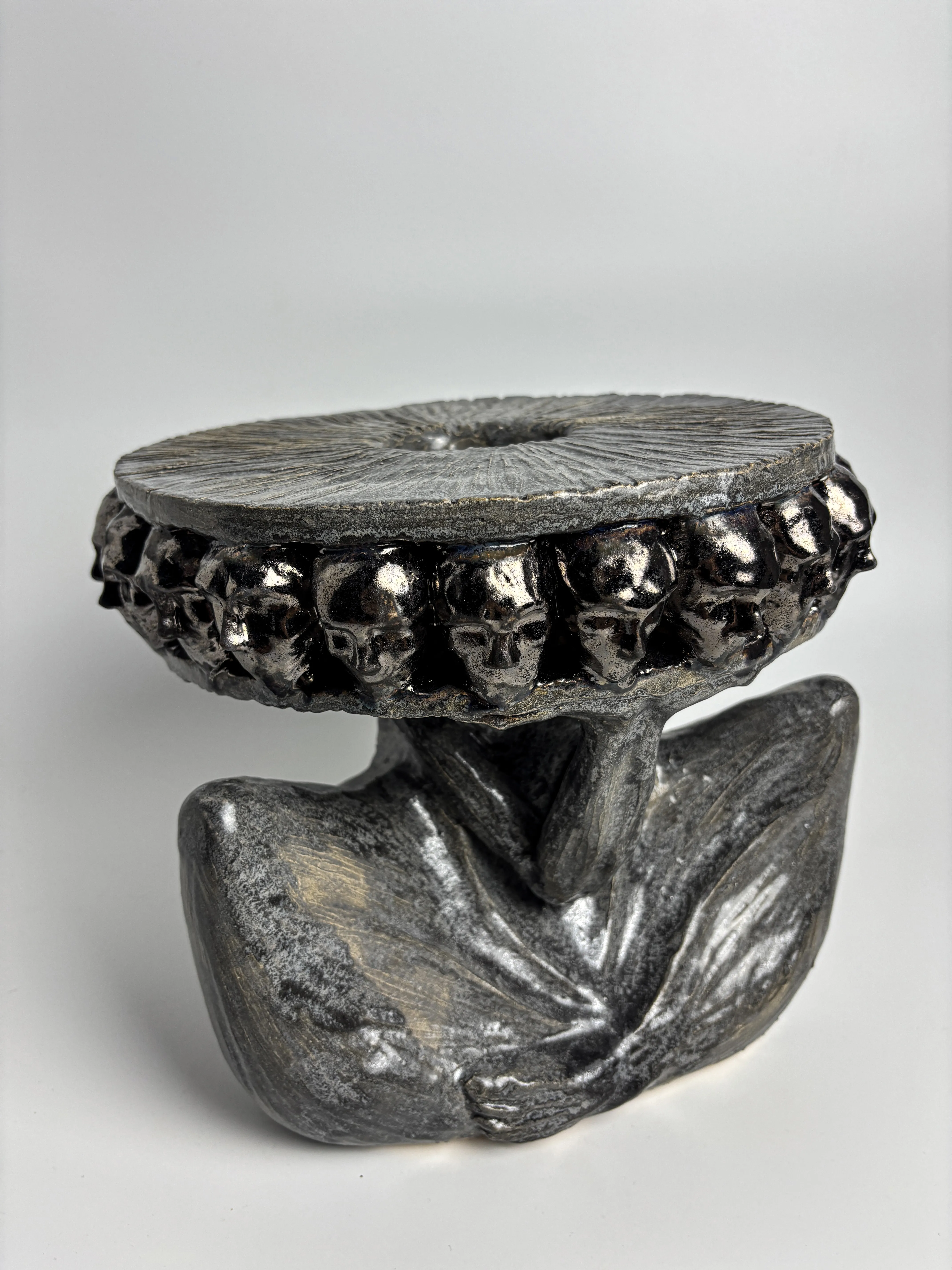Image of Silence by VITALIY KRASUTSKIY, made of Chamotte clay, glazes, Sculpture medium, from Lviv, part of the Series 1 series, priced at €1400 (≈ 72,143 грн) Photo 2 of 10.
