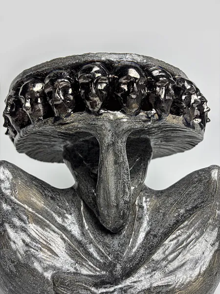 Image of Мовчання by VITALIY KRASUTSKIY, size: 30х30х23, Sculpture medium, part of the Series 1 series, priced at €1400 Photo 4 of 10.