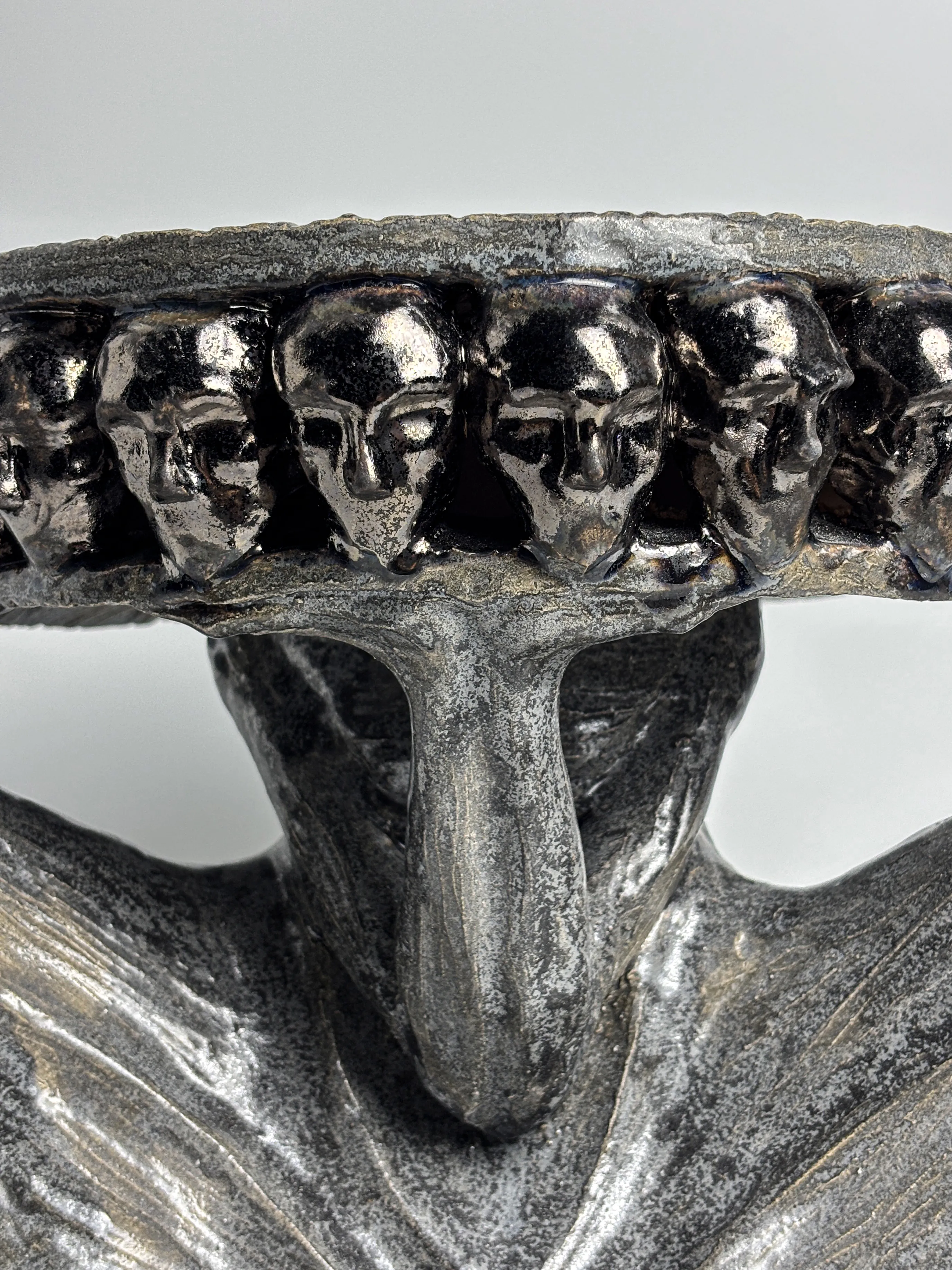 Image of Silence by VITALIY KRASUTSKIY, made of Chamotte clay, glazes, Sculpture medium, from Lviv, part of the Series 1 series, priced at €1400 (≈ 72,143 грн) Photo 6 of 10.