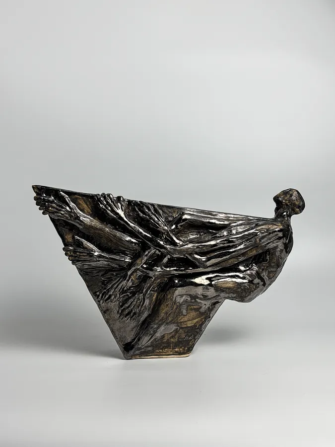 Image of Мої сходи by VITALIY KRASUTSKIY, size: 35х18х25 см, Sculpture medium, part of the Series 1 series, priced at $1300