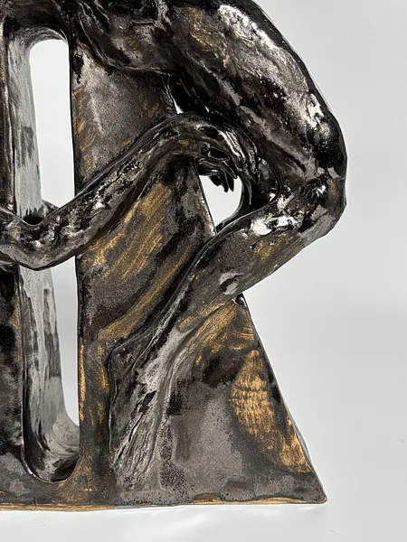 Image of Розіпнутий by VITALIY KRASUTSKIY, size: 45х35х15, Sculpture medium, part of the Series 1 series, priced at $1200 Photo 2 of 11.